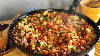 quotPicadillo de Carne Molida de Resquot [upl. by Nnylrahc]