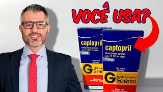 CAPTOPRIL fique atento a esses efeitos colaterais [upl. by Arbmat]