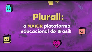 Plurall a maior plataforma educacional do Brasil [upl. by Welford847]