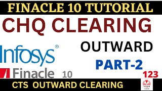 FINACLE 10 Tutorial  Clearing overview  Finacle10  Part2 [upl. by Rodablas]