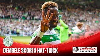 Watch all 3 Dembele goals for Celtic v Rangers [upl. by Waylen335]