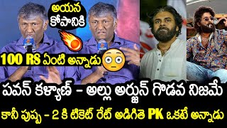 Producer Naveen Yerneni Opened About Pawan Kalyan  Allu Arjun Controversy  Pushpa 2 [upl. by Olwena]