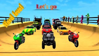 hard levels Akgaming bikeampcar rider [upl. by Aehc3]