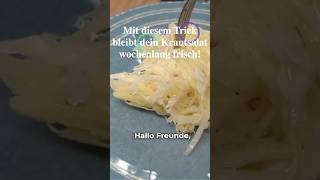 Kohlsalat wie beim Griechen 🥬 Einfaches Rezept für Zuhause 🏡 [upl. by Anires]