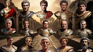 All Emperors of the Roman Empire  What did the Emperors of Rome look like  AD [upl. by Eduj]