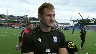 Hallam Amos speaks ahead of Cardiff Rugby v Dragons derby [upl. by Eeima]