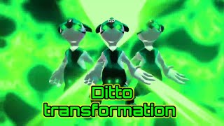 Ditto transformation in real life Ben 10 Ditto transformation ben 10  ditto  ben 10 classic [upl. by Eekaz968]