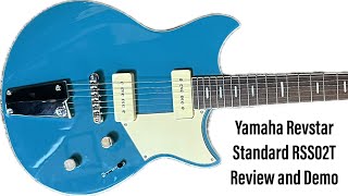 Yamaha Revstar Standard RSS02T P90 Electric Guitar Review The Most HighFeature Guitar Under 1000 [upl. by Orgell]