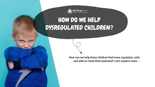 Helping Dysregulated Children [upl. by Enoryt]