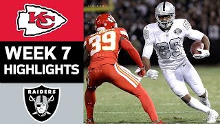 Chiefs vs Raiders  NFL Week 7 Game Highlights [upl. by Marthena]