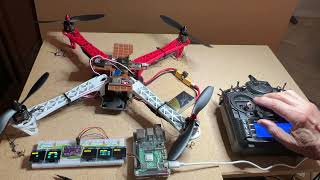 A DIY STM32 Drone using ESP32 Raspberry PI SD BNO055 and SBUS decoder Part 1 Concept amp Test Env [upl. by Ahsimat]