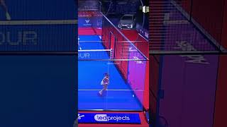 PERFECTION 🤩🤩 Padel Highlights bestofpadel [upl. by Etteniotnna]