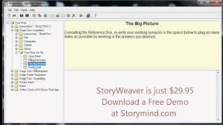 Storyweaver 3 Writing Software Walk Through Story Development [upl. by Ateekahs732]