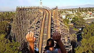 Ghostrider Back Seat HD POV  Knotts Berry Farm [upl. by Glover610]