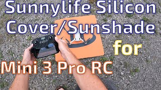 Sunnylife Silicon CoverSunshade for the DJI Mini 3 Pro RC [upl. by Ecnar467]