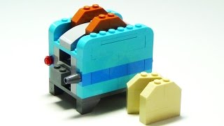 Lego Classic 10696  How to build a Toaster [upl. by Anayd]