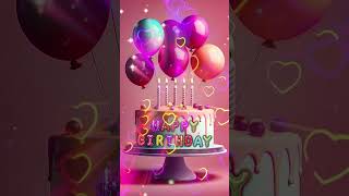 Happy Birthday to you 🎂 birthday song 🥳 happy birthday wishes short video shorts [upl. by Elegna]