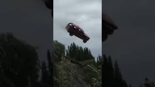 CAR JUMP OFF CLIFF MEME FUNNIEST MOMENTS CAUGHT ON CAMERA [upl. by Turnheim]