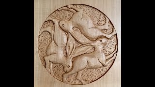 How to Carve the 3 Hares Relief [upl. by Nosiaj]