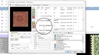 How to Inventory many Stamps quickly using StampManage [upl. by Nove]