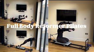 Reformer Pilates 40 minute full body workout I EMILYJPILATES [upl. by Neerual]