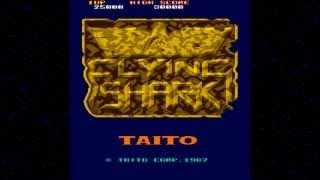 Flying Shark Area 12 1987 Taito Mame Retro Arcade Games [upl. by Ynelram]