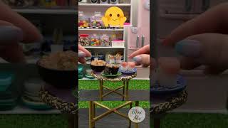 Miniature Food Tiny Sushi Tuna Sushi Compilation minifood miniaturefood tinyfood [upl. by Trix890]