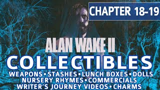 Alan Wake 2  Final Chapter 18 amp 19 Return 8 Deerfest  All Collectible Locations [upl. by Yelrebmyk]