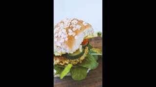 Vegan Lentil Patties Burger [upl. by Ailhat]