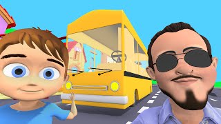 Wheels On The Bus plus more Nursery Rhymes  50 Minutes Compilation [upl. by Idaline]