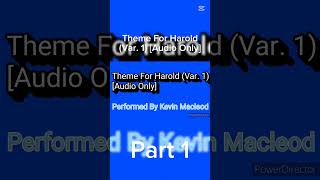 Theme For Harold Var 1 Audio Only  Part 1 Shorts Clips Part1 [upl. by Cornish]