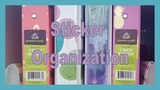 Sticker Organization [upl. by Pacheco]