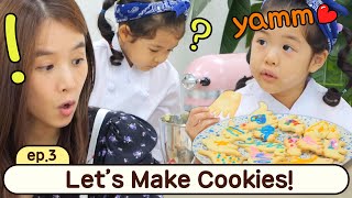 Jo Yoonhees Single Parenting Challenge Making Cookies Class for Roas Food Interest🍪 [upl. by Hamehseer]