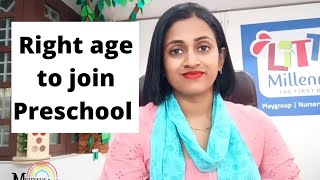 Right age to join a preschool  NEP 2020 explained  Kindergarten Admissions [upl. by Lleinad]