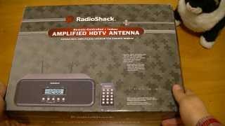 RadioShack Amplified HDTV Antenna [upl. by Alda]