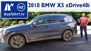 2018 BMW X5 xDrive40i xLine G05  Kaufberatung Test Review [upl. by Sharlene]