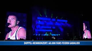 DoppelHeimkonzert 60000 Fans feiern Gabalier [upl. by Kacerek915]