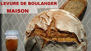 Levure de boulanger maison Le tuto complet [upl. by Eitac]