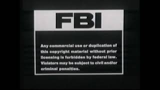 FBI Warning USA Home Video [upl. by Rehtaef]