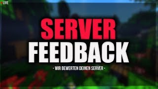 Minecraft Server Vorstellung LIVE 18  DeutschGerman [upl. by Erodavlas]