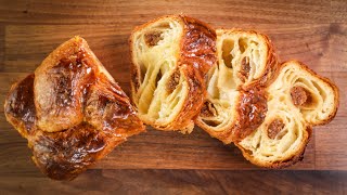 How to Make Brioche Feuilletée  Laminated Buttery Brioche Dough Recipe [upl. by Nelav754]