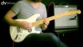 Fender American Standard Stratocaster Demo [upl. by Dearr541]