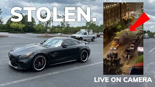 My Mercedes Benz AMG GTR Was Stolen On Camera [upl. by Stich]