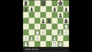 philidor defence chess hikaru chessgame magnus checkmate magnuscarlsen chesscom games ches [upl. by Yarased]