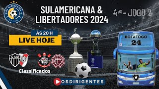 Copa Sulamericana amp Libertdores 2024  SÃO PAULO PERDE NO PENALTIS  FLAMENO X PENAROL  CORINTHIANS [upl. by Siri241]