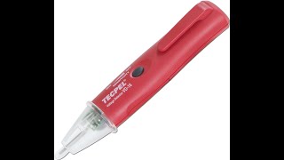 TECPEL Non contact Voltage tester AC Voltage detector electric tester with LED light [upl. by Eirellam]