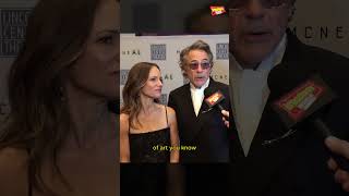 Robert Downey Jr Talks Broadway Opening Night [upl. by Teleya]