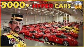 Top 10 BIGGEST CAR Collection in the World 2021🔥 [upl. by Flavia565]