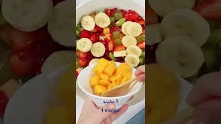 Fruit Salad With Al Rawabi Mango Juice Recipe [upl. by Suckram]