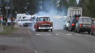 Blown prostreet 55 chevy burnout [upl. by Storer539]